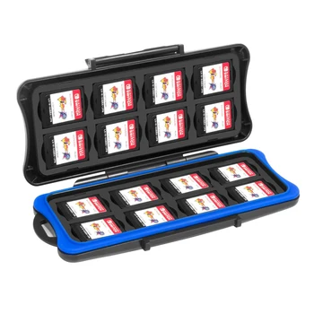 NS Comutator de Joc Carte de Caz - 32 Sloturi de Card de Joc Cutie de Depozitare de 16 Joc Sloturi pentru Carduri Geanta 16 Micro SD Deținătorii de Card pentru Nintendo Comutator