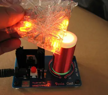 Mini tesla bobina de Predare experimentul de jucărie Știință experiment Fizic jucării DIY KITURI