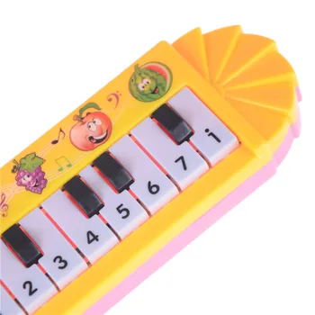 Populare de Plastic Mini Tastatură de Pian Electronic de Copil Jucărie Instrument Muzical 5.5 cm*18.5 cm