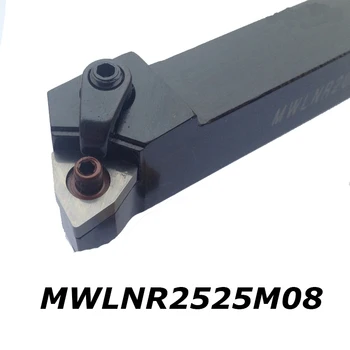 De cotitură externe suport instrument MWLNR2525M08 carbură de tungsten introduce cnc instrument de gambă stânga și dreapta suport pentru a introduce WNMG 08