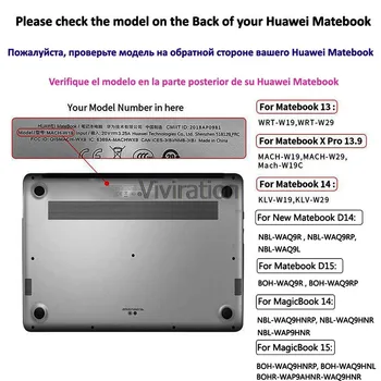 Caz Pentru Onoare Magicbook 14, Onoare Magicbook 15 Printuri Laptop Înlocui Shell Pentru Huawei MateBook D15 D14 X Pro 13.9 14 13 PC Caz