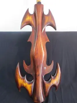 Design exclusiv Nebun-1 art eficientizarea sculptură dragon 4/4 violoncel electric #9734