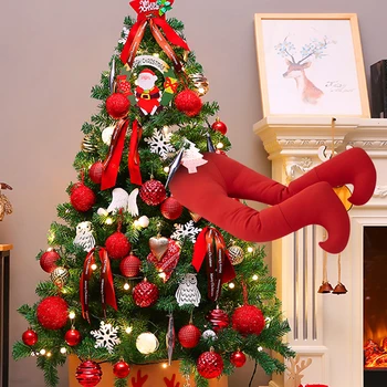 Ornamente Pentru Pomul De Craciun Mos Craciun Proteză, Anul Nou, Crăciun Agățat Pandantiv Decor Acasă
