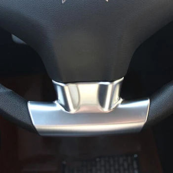 Pentru Citroen Elysee C-Elysee 2016 accesorii ABS Cromat volan placă cadru capacul Panoului de tapiterie auto styling 1buc