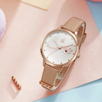 2019 Noi a Crescut de Aur Ceasuri Femei Shengke Top Brand de ceasuri de Lux de Moda pentru Femei din Piele Impermeabilă Bandă de Ceasuri Brățară Ceas