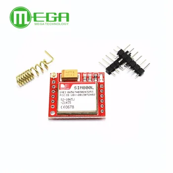 Cel mai mic SIM800L GPRS GSM Module MicroSIM Card Core Bord Quad-band TTL Serial Port