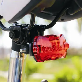 Auto, moto, biciclete de siguranță lampa de avertizare lampa de 5LED super-luminos lumini de coada echipamente 7 moduri clipește lumina de avertizare