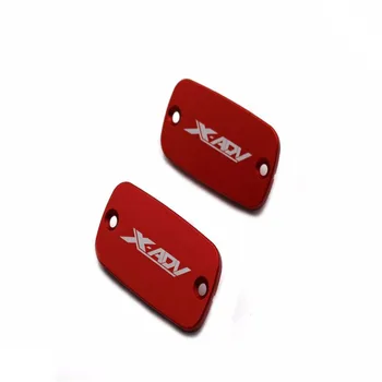 Red Motocicletă Fața Capacul Rezervorului Lichidului de CNC piese de Aluminiu Pentru HONDA X ADV X-ADV 2017-2018