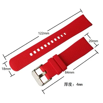 Curea din silicon pentru Xiaomi Huami Amazfit Bip BIT Lite Tineret Inteligent Ceas de mână Brățară pentru Amazfit Bip GTR watch 42mm Curea 20mm