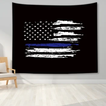 Steagul American Tapiserie Estetice fundal Negru Tapiserie de pe Perete Pătură Hippie Arta de Perete Decor pentru Dormitor de Cămin