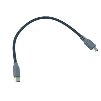 USB 3.1 Host OTG Tip C de sex Masculin la mini USB Tip B Male Cablu Adaptor Pentru Mobil Greu HUB Camera pentru Macbook si Google Chromebook