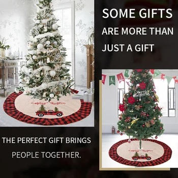 120/122cm Copac Fusta Durabile, Practice, Creative Chic Copac Bază de Decorare Pomul de Crăciun Decor Pentru o Petrecere de Bal