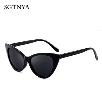Personalitate ochi de pisica ochelari de soare retro clasic femei și bărbați ochelari de soare de brand designer de moda ochelari UV400