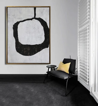 Mare Pictura Originala Pe Panza, Arta De Perete Moderne Geometrice Arta Abstractă Panza De Artă Modernă Home Decor De Perete De Arta